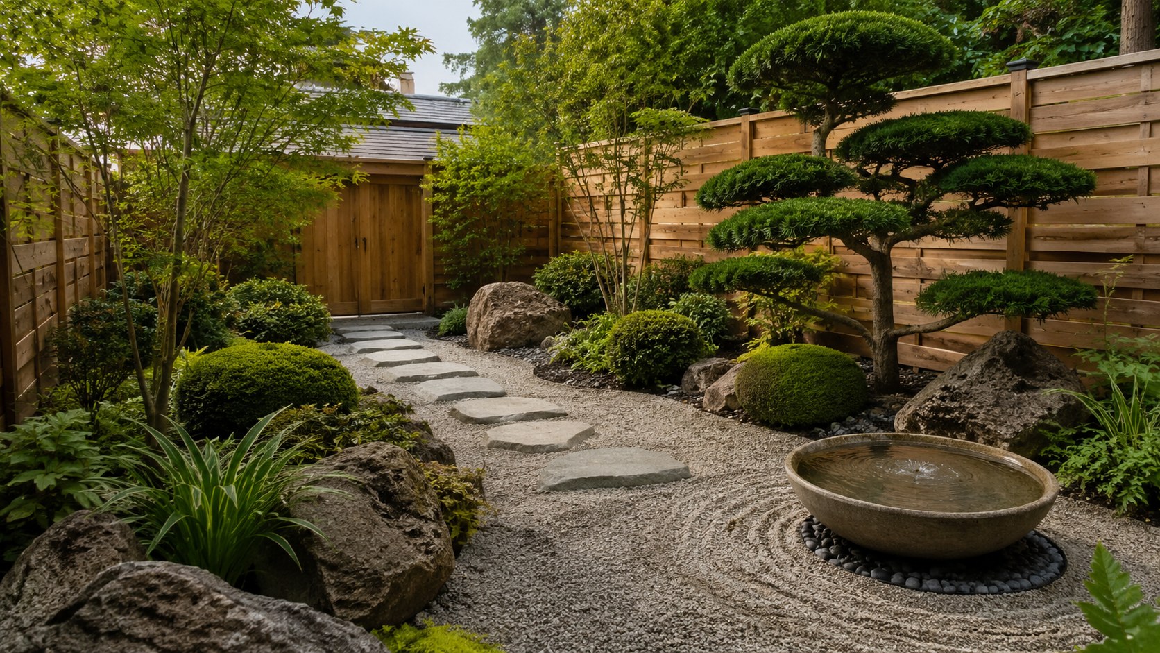 Driveway and front garden landscaping