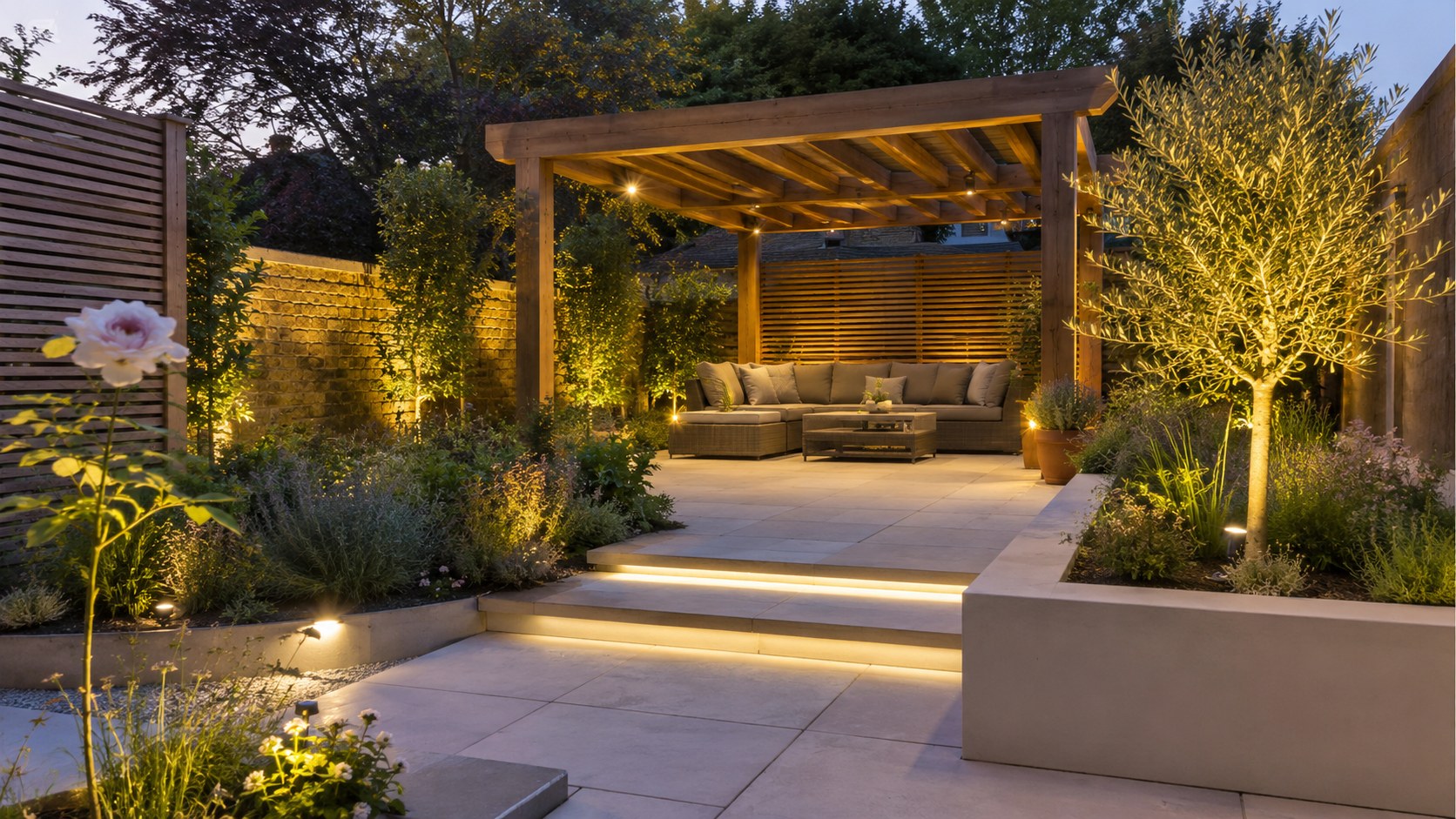 Patio paving